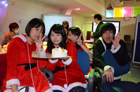 月島キャンパスでクリスマスパーティー