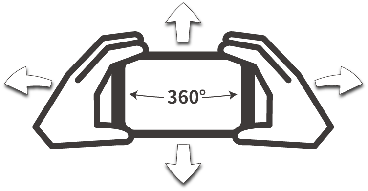 VR 360度動画の説明です