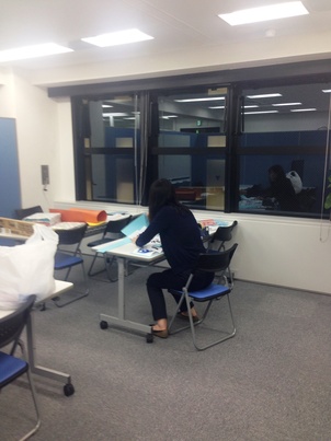 明日は全日型コースの始業式
