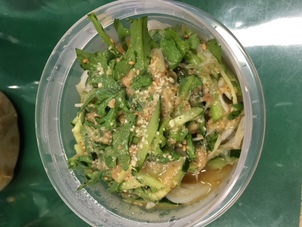 ウド・味噌漬け汁流用