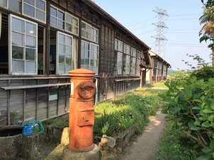 ルネ高周辺の観光スポット：趣きある校舎（大子町の旧上岡小学校）