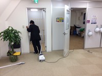 本日は大掃除