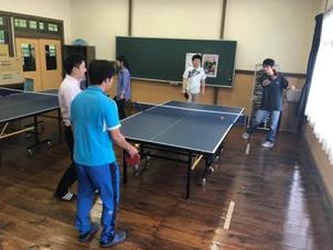 第6回アクティビティツアー　卓球部創部？