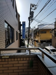 雪の新宿代々木キャンパス