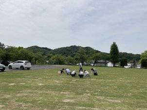 グランドに緊急事態宣言!!