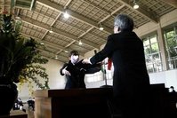 大子校卒業式　準備前～閉式後までの風景 