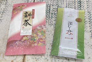 新茶、新茶、　奥久慈新茶 !!