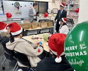 代々木キャンパスでのクリスマス・パーティ【通学スタンダードコース】