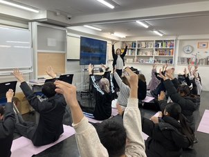 【新宿代々木通学コース】社会人講話を行いました！