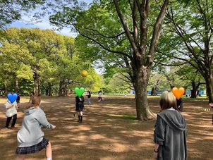 【新宿代々木通学コース】代々木公園でフィールドワーク！