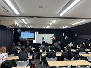 【新宿代々木通学コース】通学コース初回、始業式の様子
