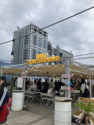 【新宿代々木通学コース】 お台場で屋上BBQをしてきました