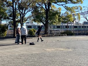 【横浜】冬晴れの空の下、全力ピクニック開催！