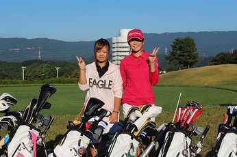 澤田知佳さん、大西樹里さん、日刊アマゴルフで健闘！
