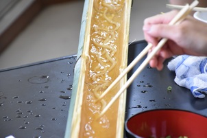 流しそうめん～♪