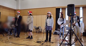 軽音楽部のボランティア活動