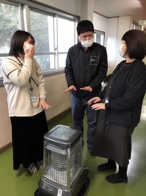 松澤先生が来てくれました！
