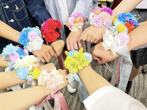 リストレットブーケ作り