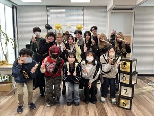 3月9日、栄キャンパスが一つになった「3年生を送る会」