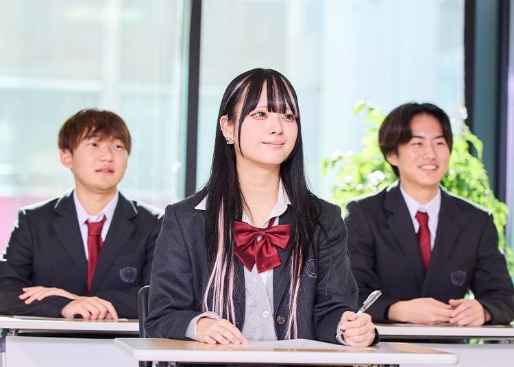 生徒の写真