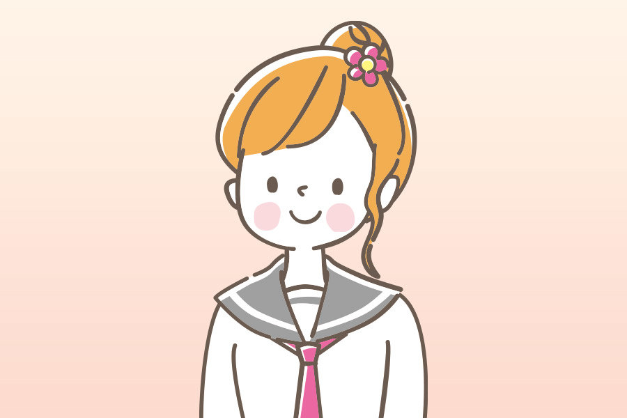 生徒の写真