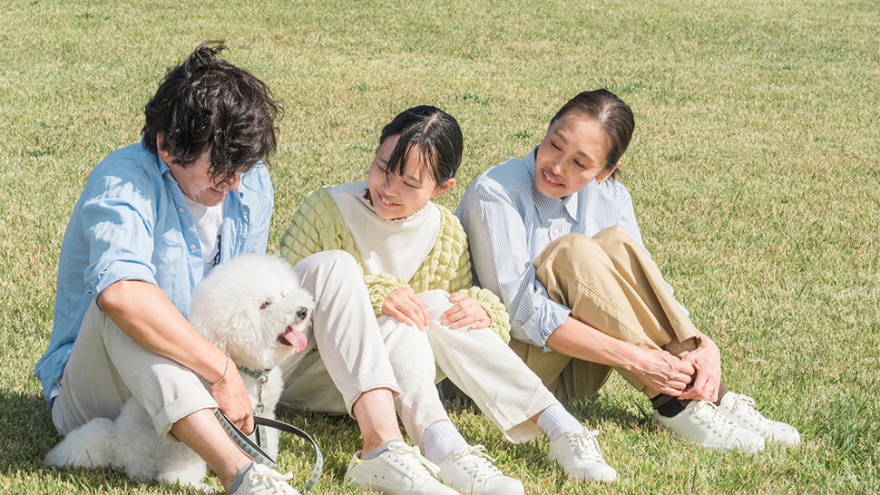 親子で話すイメージ