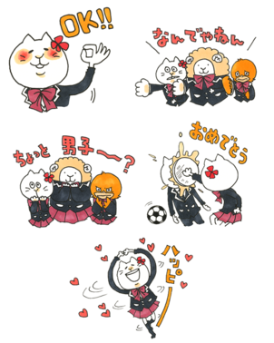 LINEスタンプ「ルネコ」が承認されました！