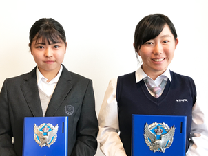 山邊 里奈さん大阪府高等学校ゴルフ選手権大会で優勝！前多 愛さんも準優勝