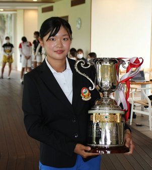 花田 華梨さん「日刊アマゴルフ」で優勝！