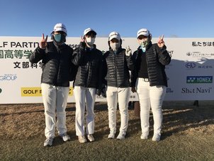ゴルフ全国大会に3チーム出場！