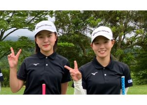 「関西高等学校ゴルフ選手権大会」から女子2名が全国大会に進出！