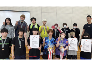 卓球部が全国大会に出場決定