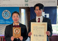 「全国高等学校ゴルフ選手権春季大会」で山﨑さん2位、長澤さん3位