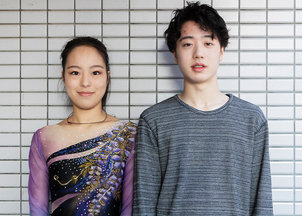 インターハイ「フィギュアスケート」に安田さくらさん、芳岡優希さんが出場しました