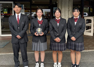「関東高等学校ゴルフ選手権冬季決勝大会・東関東地区予選」女子個人で、土屋オードリーさん優勝
