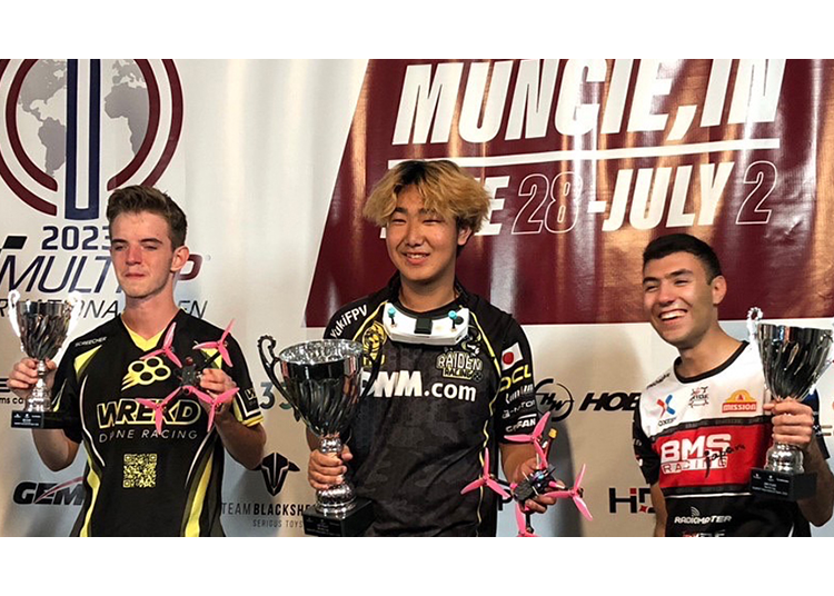 ドローンレーシング「MultiGP」で橋本さんが優勝！ ｜ 通信制高校の